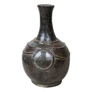 African Mangbetu Clay Vase For Sale