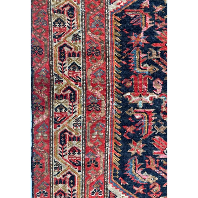 Antique Persian Malayer , 3'1" X 4'10" For Sale - Image 4 of 6
