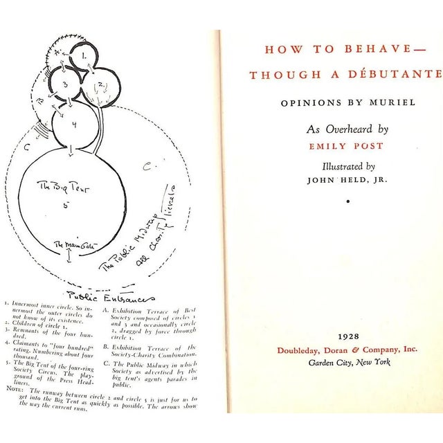 "How to Behave Though a Debutante" 1928 Post, Emily For Sale - Image 4 of 18