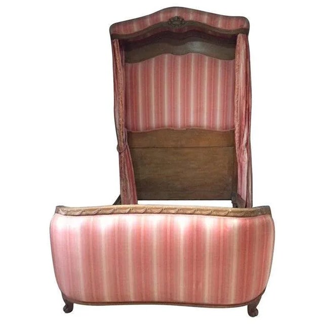 French Louis XVI Style Bed in Walnut, 1890s For Sale - Image 10 of 10