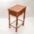 Vintage Bohemian Handcrafted Mid-Century Modern Bamboo & Rattan Side Table With Drawer For Sale - Image 11 of 13