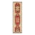 Vintage Tribal Runner in Beige-Brown, Red Medallion Patterns For Sale