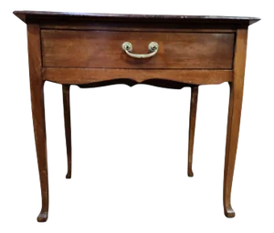 English Georgian Mahogany Side Table