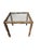 Tan Vintage Carved Faux Bois Mid Century Side Table Hollywood Regency Carved Wood For Sale - Image 8 of 18
