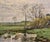 Olive Parker Black "Trout Stream" Original 1910s East Coast Impressionist Oil Painting For Sale In Los Angeles - Image 6 of 13