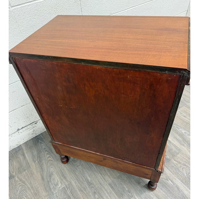 Vintage Georgian Revival Mahogany Cabinet For Sale - Image 12 of 12