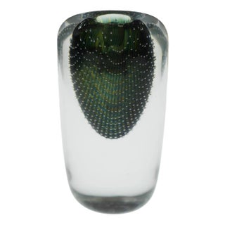 Art Glass Kraka Vase by Sven Palmqvist for Orrefors For Sale