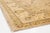 Beige Handmade Modern Oushak Wool Rug With Floral Motif For Sale - Image 4 of 11
