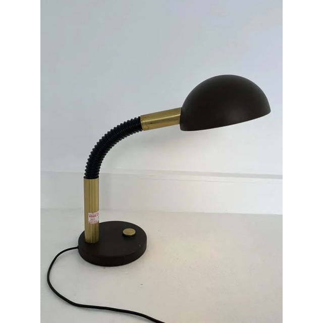 Vintage Brutalist Table Lamp by Egon Hillebrand for Hillebrand Lighting, 1970s For Sale - Image 6 of 12