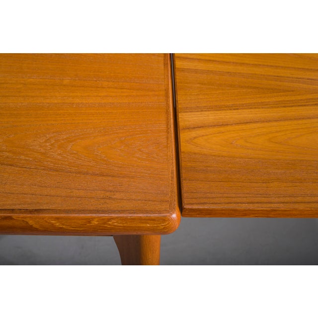 Danish Extendable Dining Table in Teak by Henning Kjærnulf for Vejle Møbelfabrik, 1960s For Sale - Image 15 of 17