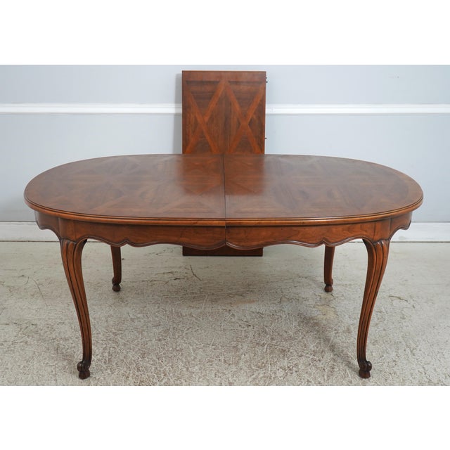 Age: Approx. 20 Years Old Details: Light Factory Distressing Parquet Top Nice Scrolled Feet High Quality Construction...