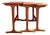 Danish Teak Nesting Tables, 1960s, Set of 3 For Sale