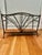 Late 20th Century Vintage Faux Tortoise Bamboo Metal & Bamboo Chinoiserie Magazine Rack For Sale - Image 5 of 9