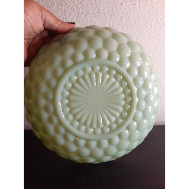 Vintage 1940s Anchor Hocking Fire King Jadeite Bubble Bowl Chairish