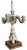 MId-Century Dresden Porcelain Floral Fruit Candelabra Table Lamp For Sale - Image 13 of 15