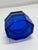 Murano or French Cobalt-Blue Octagonal Glass Casket, Ca. 1960–1980 For Sale - Image 4 of 8