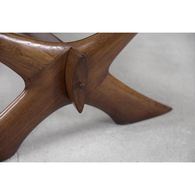 Brown Condor Coffee Table by for Örebro Glass, 1960s For Sale - Image 8 of 18