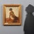 Oil on canvas. The work is accompanied by a photo certificate by scholar Angelo Dragone, who also notes that it was...