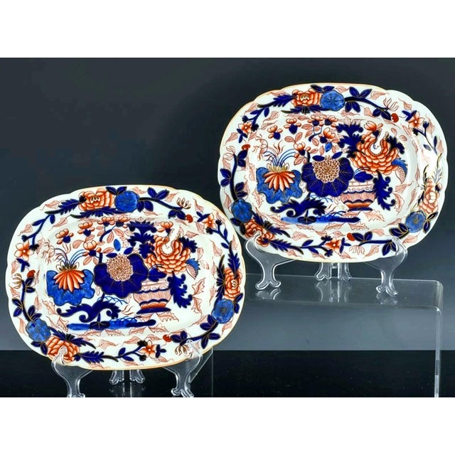 Coalport Porcelain Imari Japan Pattern Part Dinner Service, 34 Pieces Circa 1820 For Sale - Image 10 of 14