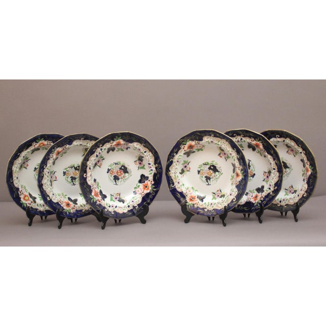 Soup Bowls from Mason's Ironstone, 1840, Set of 6 For Sale - Image 9 of 9