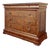 Ethan Allen Townhouse Collection Burlwood and Marble Four-Drawer Bachelor's Chest, 2002 For Sale