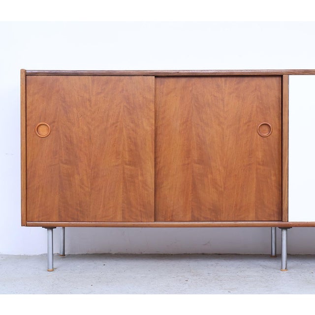 Vintage Walnut Sideboard by William Watting for Fristho, 1960s For Sale - Image 10 of 18