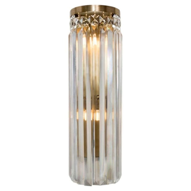 Metal Imperial Chandelier in Metal and Crystal by Jago For Sale - Image 7 of 7