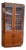 Danish Illuminated Teak Display Cabinet For Sale