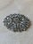 Mid-Century Modern Vintage Silver Rhinestone Belt Buckle For Sale - Image 3 of 11