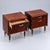 Vintage Nightstands with Brass Details, Set of 2 For Sale - Image 4 of 8