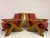 Brutalist Set of Vintage Belgian Brutalist Chairs, 1960s For Sale - Image 3 of 17