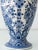 Ceramic Monumental Hand-Painted Delft Blue and White Earthenware Vase by Velsen, 1950s For Sale - Image 7 of 10