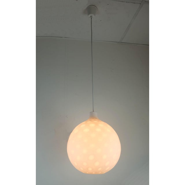 Glass Mid-Century Modern Pendant Light from Peill & Putzler, 1950s For Sale - Image 7 of 10
