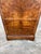 French 19th Century Louis Philippe Burl Walnut Marble Top Secretaire For Sale - Image 11 of 12