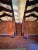 Late 19th Century Antique French Country Ladderback Chairs With Rush Seats, Pair, Late 19th Century For Sale - Image 5 of 11