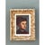 Brick Red Vintage Framed Portrait Oil on Canvas For Sale - Image 8 of 12