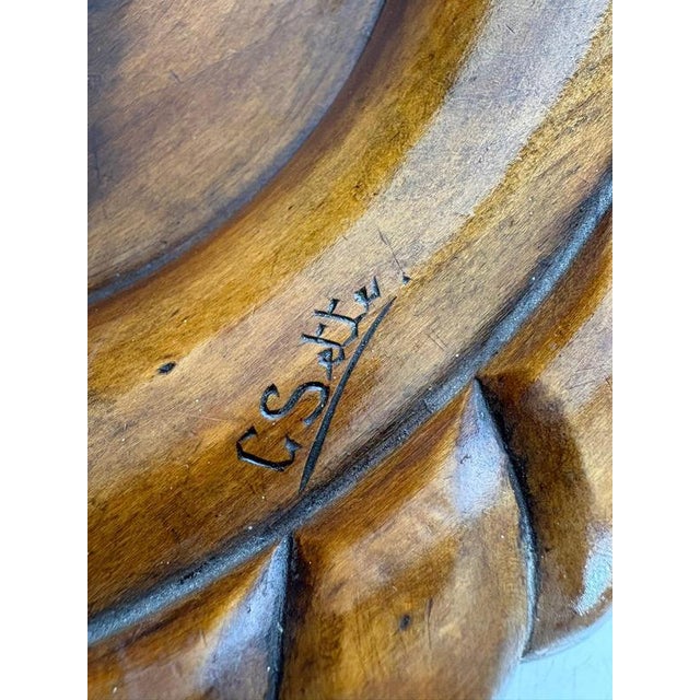 Vintage Wooden Trinket Tray, 1950s For Sale - Image 9 of 12