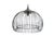 Mid-Century Modern Mid-Century Modern Chrome Wire Bird Cage Swag Pendant Light For Sale - Image 3 of 12