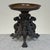 Pair of Renaissance Revival Bronze Rose Bowl ~ Pillar Candle Stands For Sale - Image 14 of 18