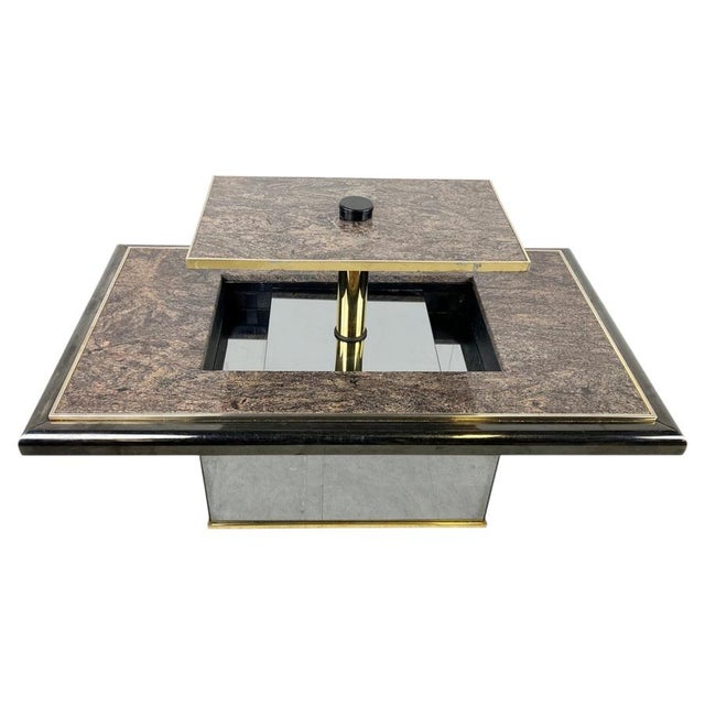 Vintage Hidden Bar Coffee attributed to Fedam, 1980s For Sale - Image 12 of 12