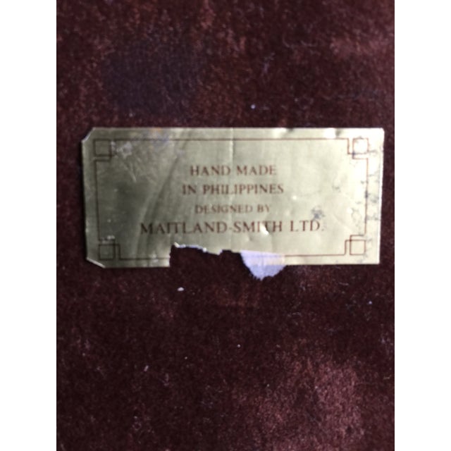 Wood Maitland-Smith Tessellated Stone Box For Sale - Image 7 of 8