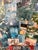 Vintage 1970s European Grand Tour Travel Ephemera Collage Mix Media Art For Sale - Image 10 of 12