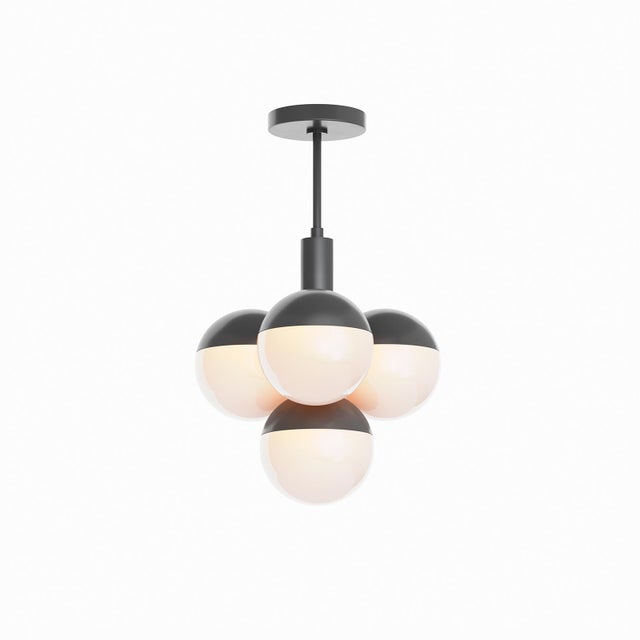 Black Regina Andrew Oliver Orb Pendant, Oil Rubbed Bronze For Sale - Image 8 of 10