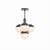 Black Regina Andrew Oliver Orb Pendant, Oil Rubbed Bronze For Sale - Image 8 of 10