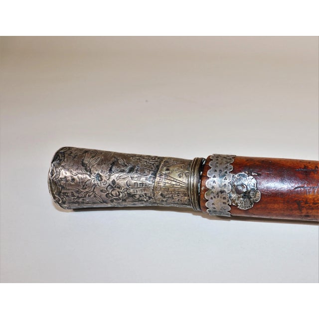 Brown Early 19th Century Austrian Hiking Staff For Sale - Image 8 of 13