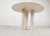 Italian Round Travertine Dining Table, 1970s For Sale - Image 6 of 11