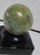 Mineral Specimen Sphere on Amthyest Glass Stand For Sale - Image 10 of 10