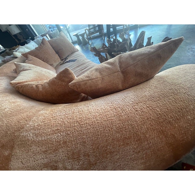 Mid-Century Modern Mid-Century Modern Jean Royère " Ours Polaire" Inspired Sofa For Sale - Image 3 of 5