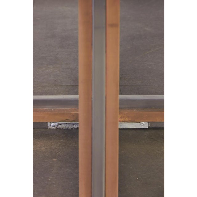 Octagonal Brass Table by Renato Zevi, 1970s For Sale - Image 15 of 18