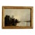 Antique Dutch Oil Painting in Gilt Frame For Sale